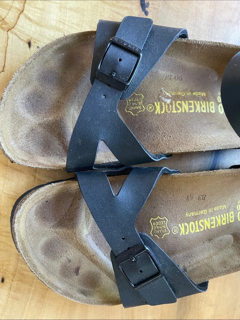 Birkenstock Rio Black Sandals with Adjustable Buckles - Picture 4 of 6